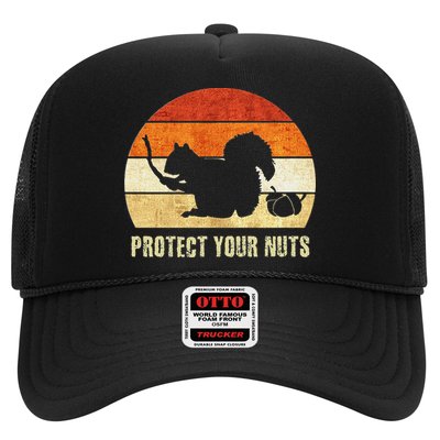 Squirrel Protect Your Nuts Forest Rodent Trucker Hat