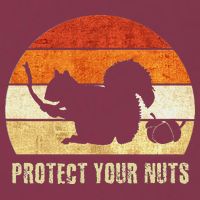 Squirrel Protect Your Nuts Forest Rodent 16oz Travel Tumbler