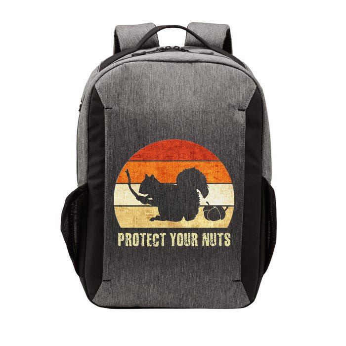 Squirrel Protect Your Nuts Forest Rodent Vector Backpack