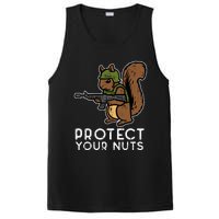 Squirrel Protect Your Nuts Funny Chipmunk Women Boy PosiCharge Competitor Tank