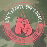 SheLl Punch You In The Face Boxing Kickboxing Boxing Gift Legacy Tie Dye Trucker Hat