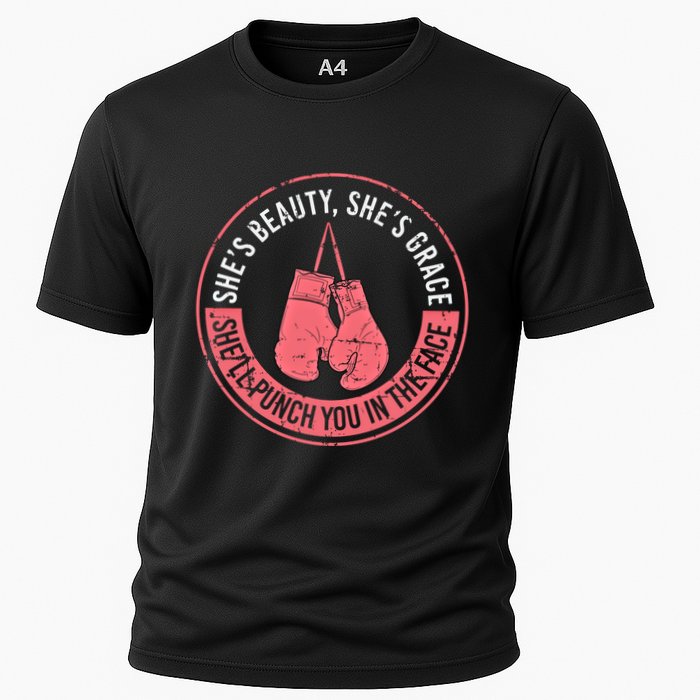 SheLl Punch You In The Face Boxing Kickboxing Boxing Gift Cooling Performance Crew T-Shirt
