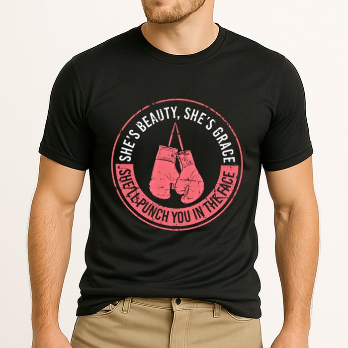 SheLl Punch You In The Face Boxing Kickboxing Boxing Gift Cooling Performance Crew T-Shirt