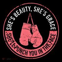 SheLl Punch You In The Face Boxing Kickboxing Boxing Gift Tall T-Shirt