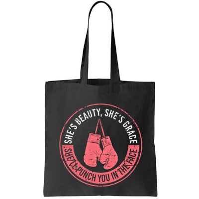 SheLl Punch You In The Face Boxing Kickboxing Boxing Gift Bag