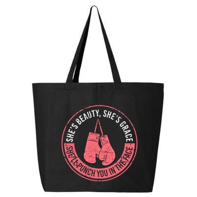 SheLl Punch You In The Face Boxing Kickboxing Boxing Gift 25L Jumbo Tote