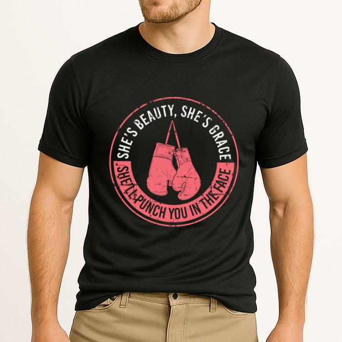 SheLl Punch You In The Face Boxing Kickboxing Boxing Gift Cooling Performance Crew T-Shirt