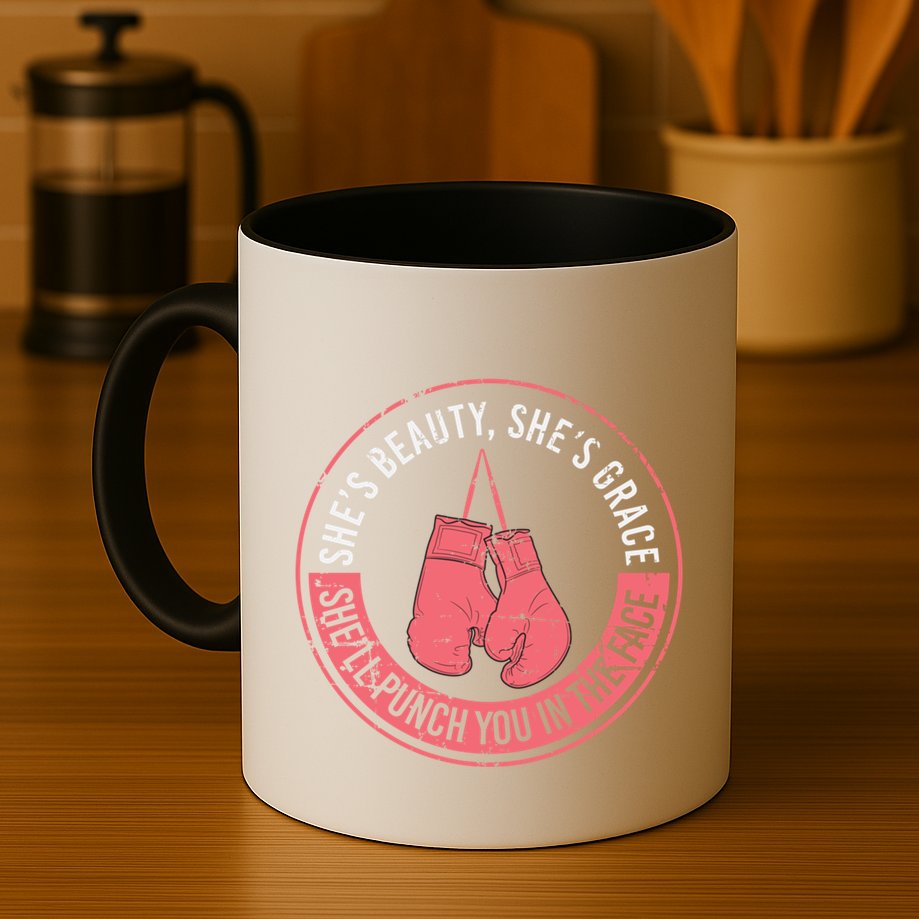 SheLl Punch You In The Face Boxing Kickboxing Boxing Gift Mug