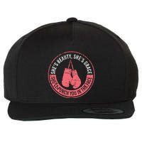 SheLl Punch You In The Face Boxing Kickboxing Boxing Gift Wool Snapback Cap