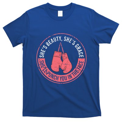 SheLl Punch You In The Face Boxing Kickboxing Boxing Gift T-Shirt