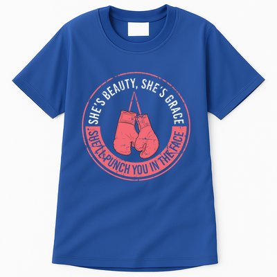 SheLl Punch You In The Face Boxing Kickboxing Boxing Gift Tall T-Shirt