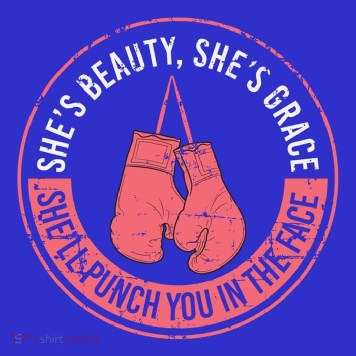 SheLl Punch You In The Face Boxing Kickboxing Boxing Gift Poster