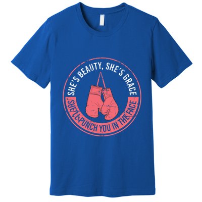 SheLl Punch You In The Face Boxing Kickboxing Boxing Gift Premium T-Shirt