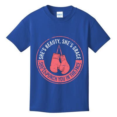 SheLl Punch You In The Face Boxing Kickboxing Boxing Gift Kids T-Shirt