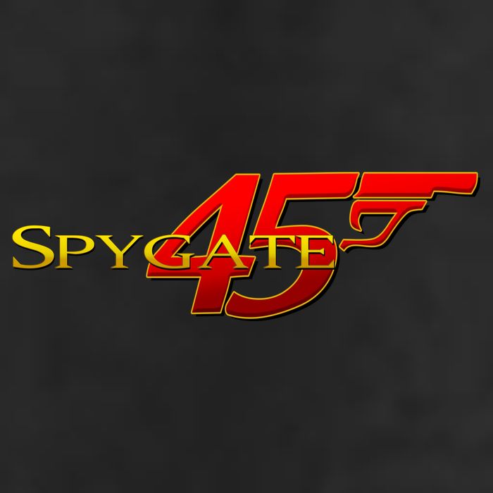 Spygate 45 Logo 7 Panel Mesh Trucker Snapback Hat