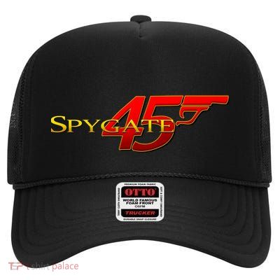 Spygate 45 Logo High Crown Mesh Back Trucker Hat