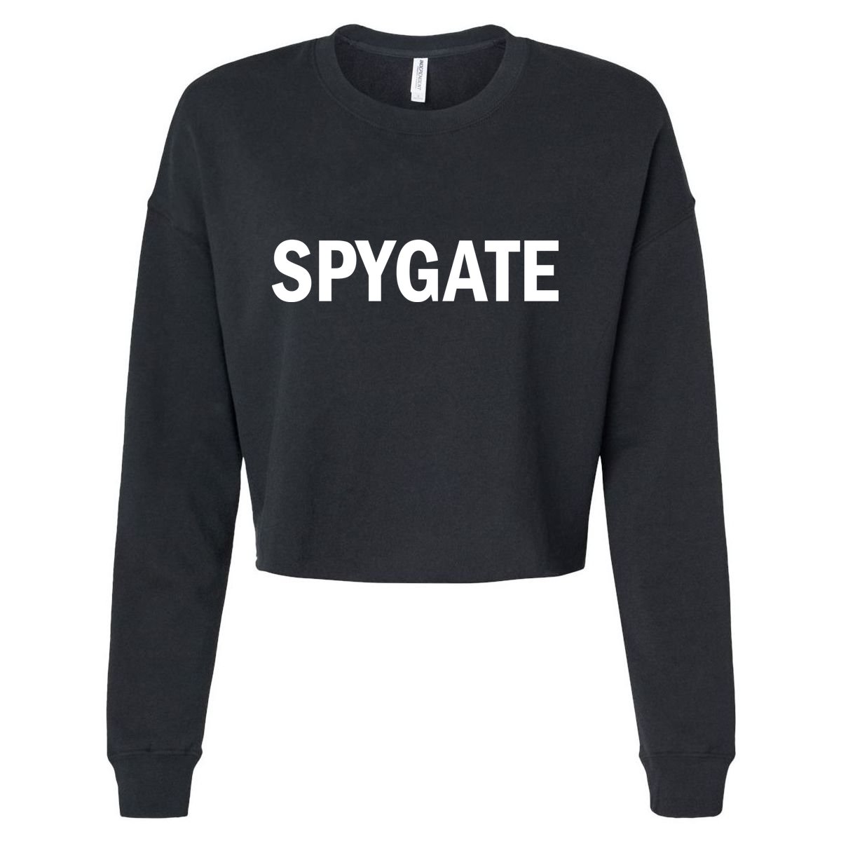 Spygate Logo Cropped Pullover Crew