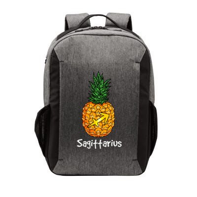 Sagittarius Pineapple Zodiac Sign Meaningful Gift Vector Backpack