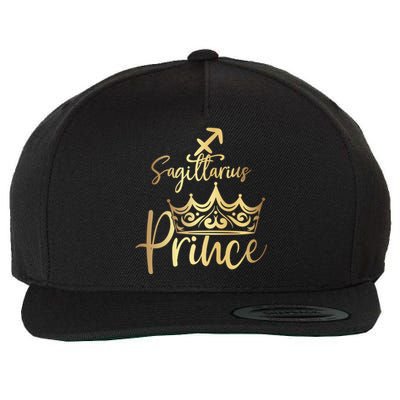 Sagittarius Prince Zodiac Gift Wool Snapback Cap