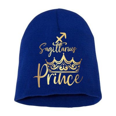 Sagittarius Prince Zodiac Gift Short Acrylic Beanie