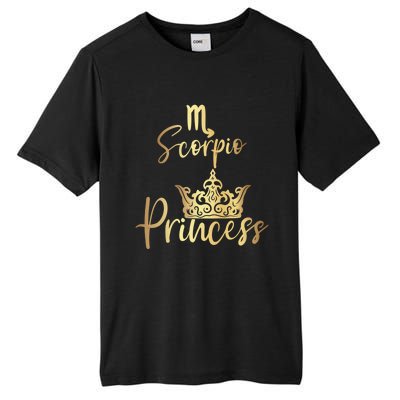 Scorpio Princess Zodiac Gift Tall Fusion ChromaSoft Performance T-Shirt