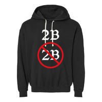 Shakespeare Quote 2b Or Not To Be Hamlet Garment-Dyed Fleece Hoodie
