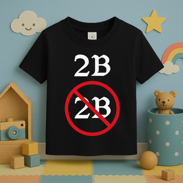 Shakespeare Quote 2b Or Not To Be Hamlet Toddler T-Shirt