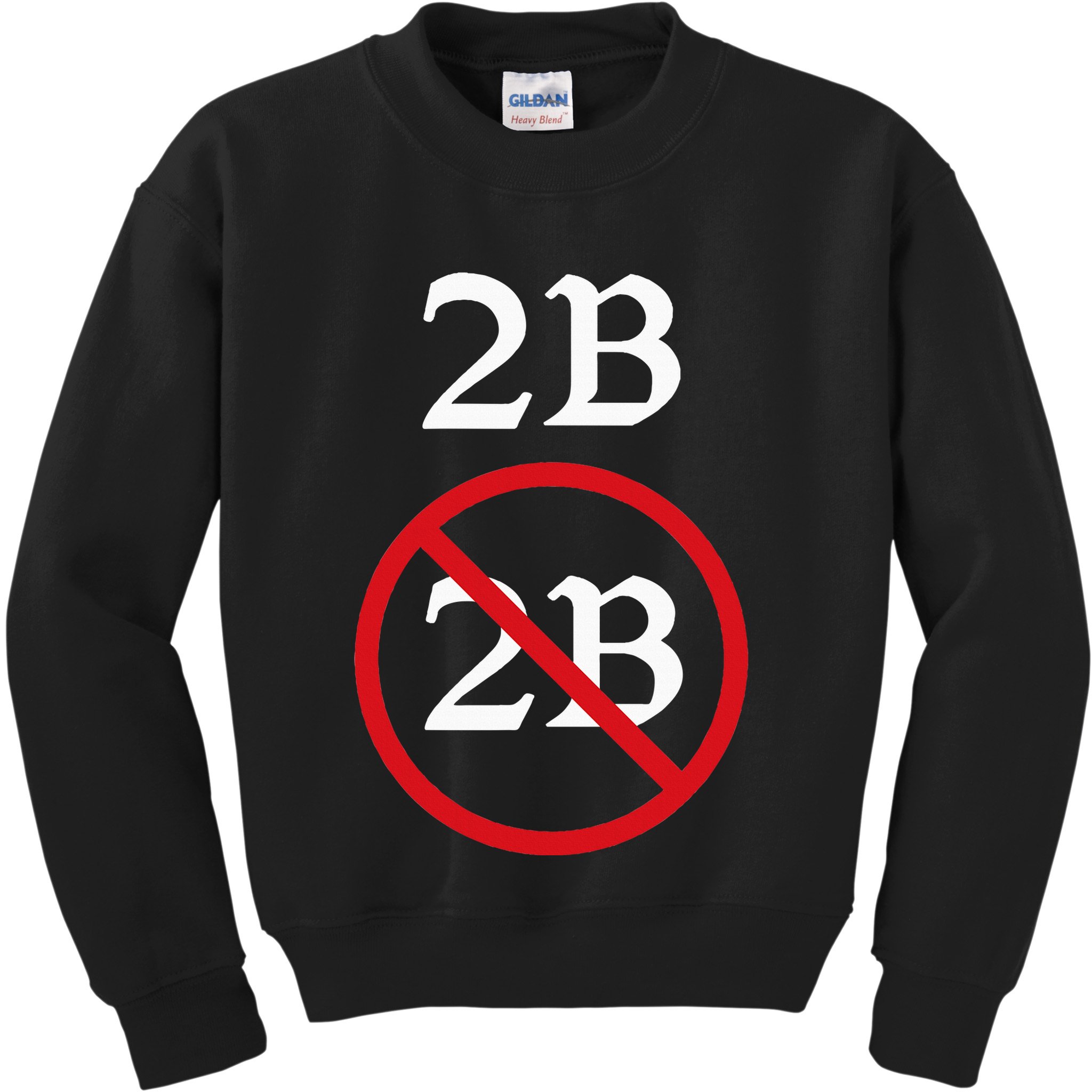 Shakespeare Quote 2b Or Not To Be Hamlet Kids Sweatshirt