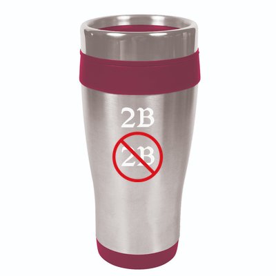Shakespeare Quote 2b Or Not To Be Hamlet 16oz Travel Tumbler