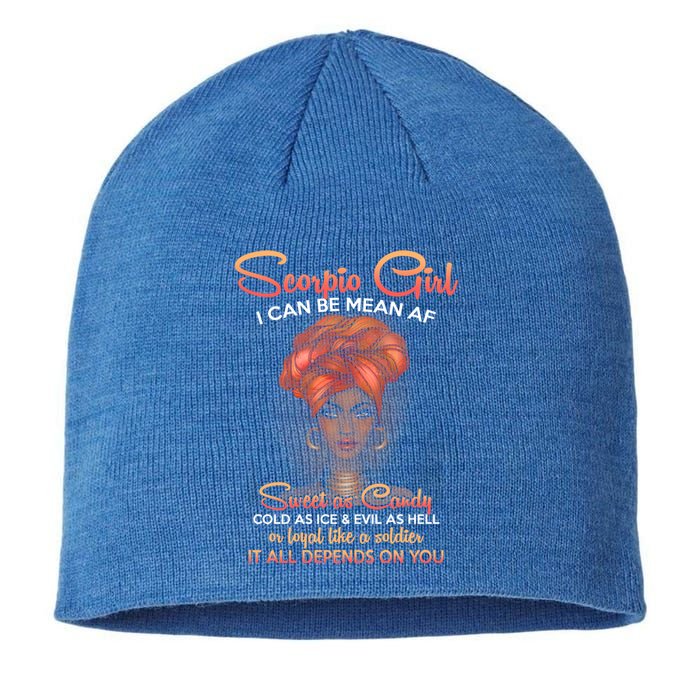 Scorpio Queens Are Born In October 23 Gift November 21 Meaningful Gift Sustainable Beanie