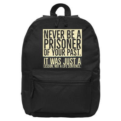 Sober Quotes Anniversary T Aa Na Recovery Birthday Healing 16 in Basic Backpack