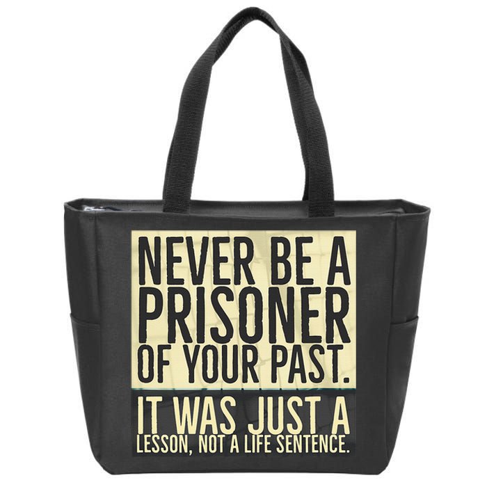 Sober Quotes Anniversary T Aa Na Recovery Birthday Healing Zip Tote Bag