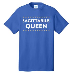 Sagittarius Queen African American Pride Black Melanin Cool Gift Tall T-Shirt