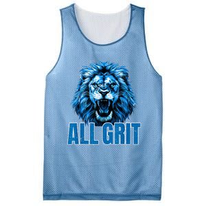 Spirit Quote All Grit Retro Lion Lover Mesh Reversible Basketball Jersey Tank