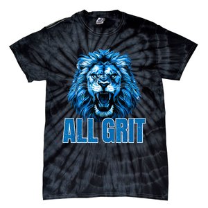 Spirit Quote All Grit Retro Lion Lover Tie-Dye T-Shirt