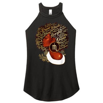 Scorpio Queen Birthday Gift Sweet Candy Women’s Perfect Tri Rocker Tank