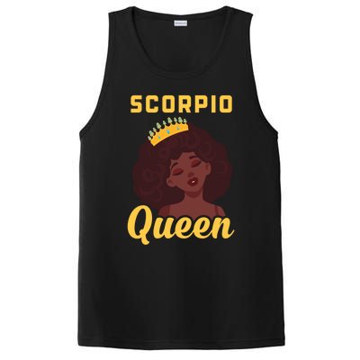 Scorpio Queen Birthday Black Gift PosiCharge Competitor Tank