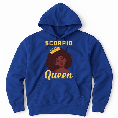 Scorpio Queen Birthday Black Gift Hoodie