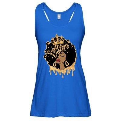 Sagittarius Queen Born In November 22 December 21 Gift Ladies Essential Flowy Tank