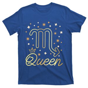 Scorpio Queen Born In October November Scorpio Birthday Gift T-Shirt