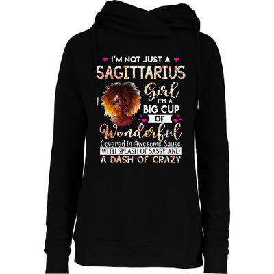 Sagittarius Queens Born in November 22 December 21 Birthday Womens Funnel Neck Pullover Hood