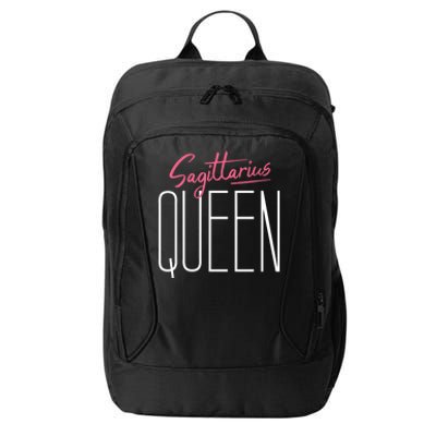 Sagittarius Queen / Classy Sagittarius Quote Design Gift City Backpack