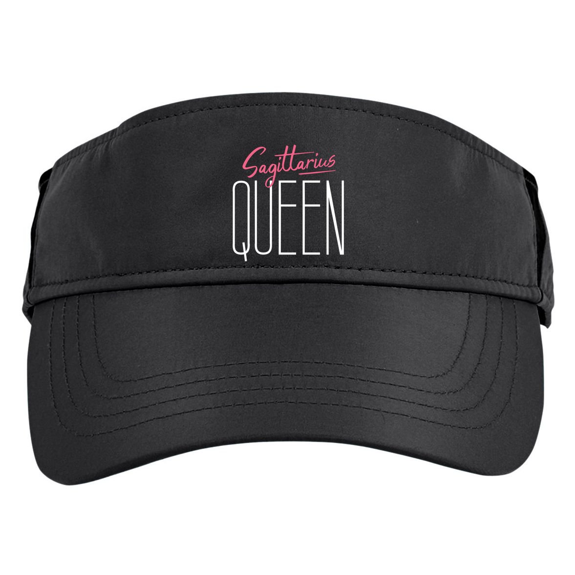 Sagittarius Queen / Classy Sagittarius Quote Design Gift Adult Drive Performance Visor