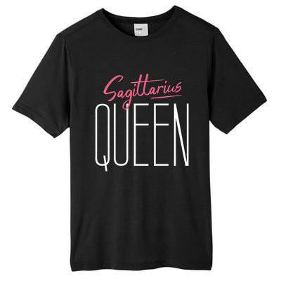 Sagittarius Queen / Classy Sagittarius Quote Design Gift Tall Fusion ChromaSoft Performance T-Shirt