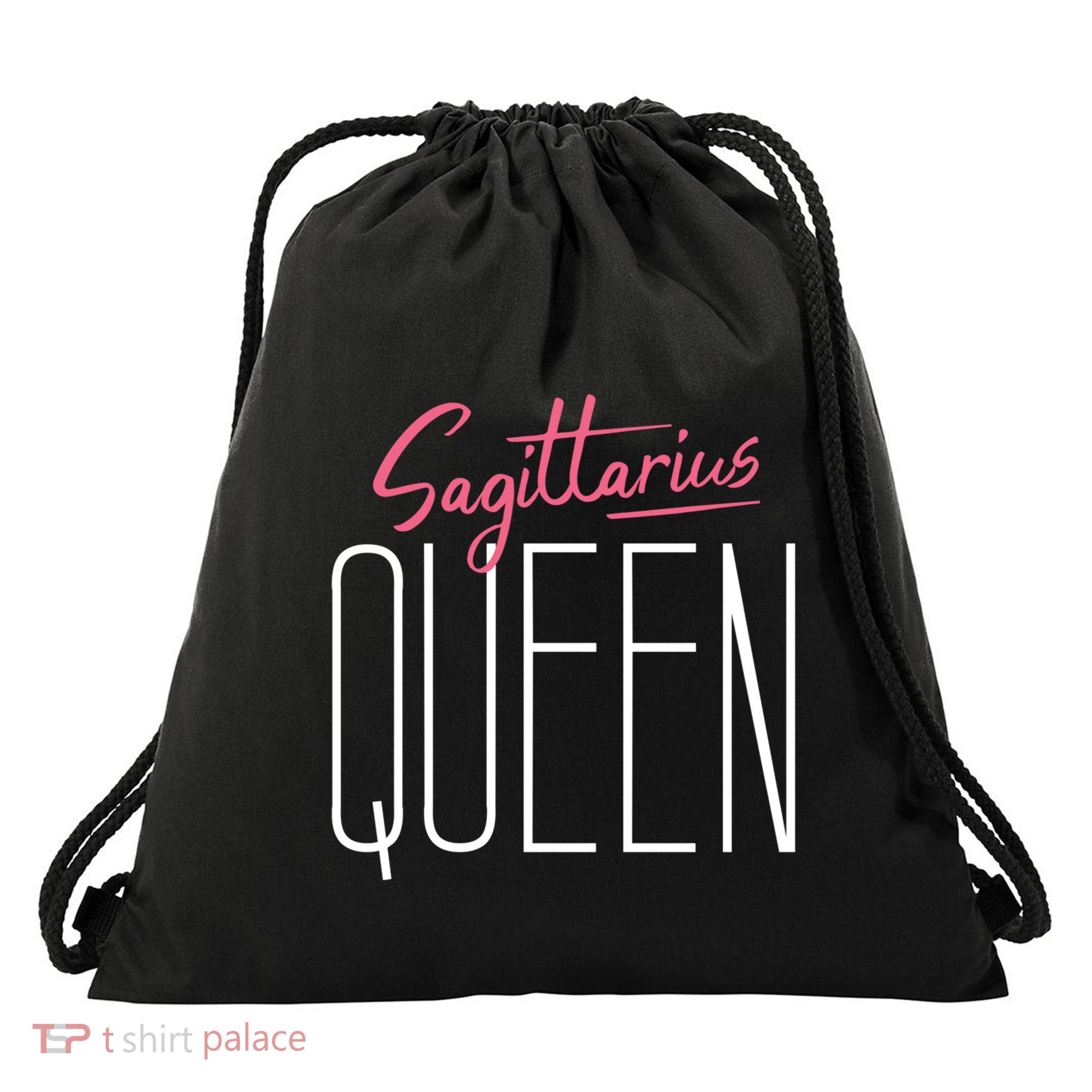 Sagittarius Queen / Classy Sagittarius Quote Design Gift Drawstring Bag