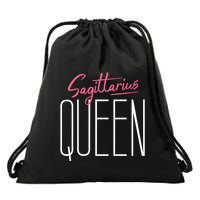 Sagittarius Queen / Classy Sagittarius Quote Design Gift Drawstring Bag