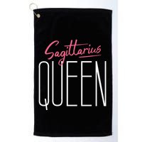 Sagittarius Queen / Classy Sagittarius Quote Design Gift Golf Towel