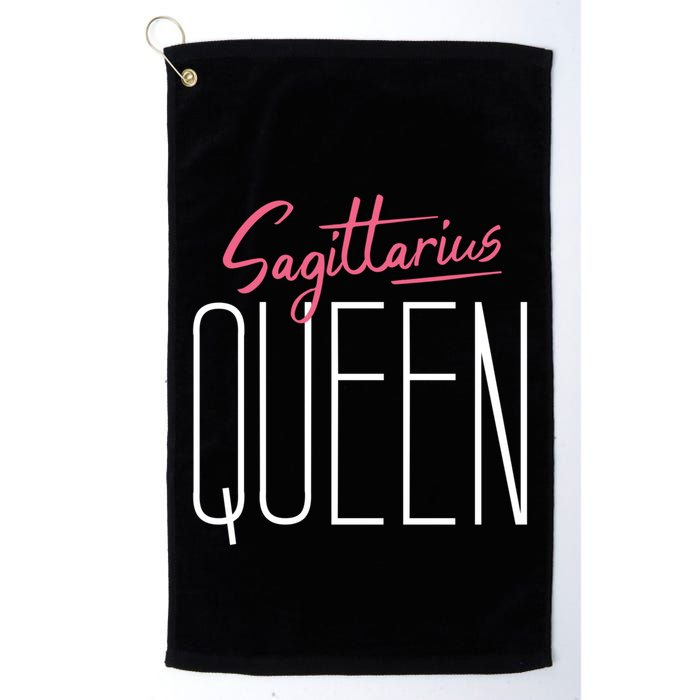 Sagittarius Queen / Classy Sagittarius Quote Design Gift Golf Towel