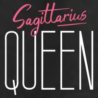 Sagittarius Queen / Classy Sagittarius Quote Design Gift Golf Towel
