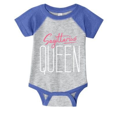 Sagittarius Queen / Classy Sagittarius Quote Design Gift Infant Baby Jersey Bodysuit